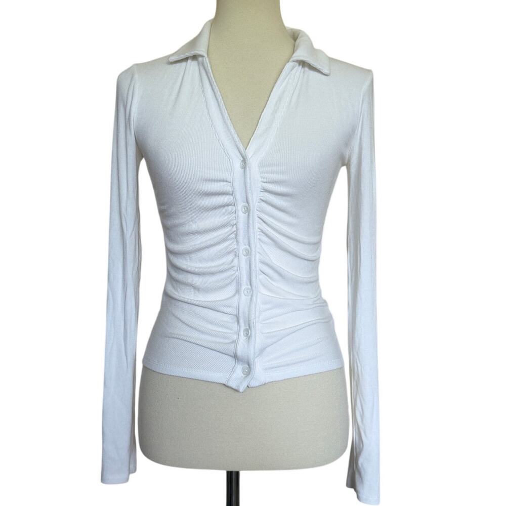 Paige Lafayette Top - Ivory - XS